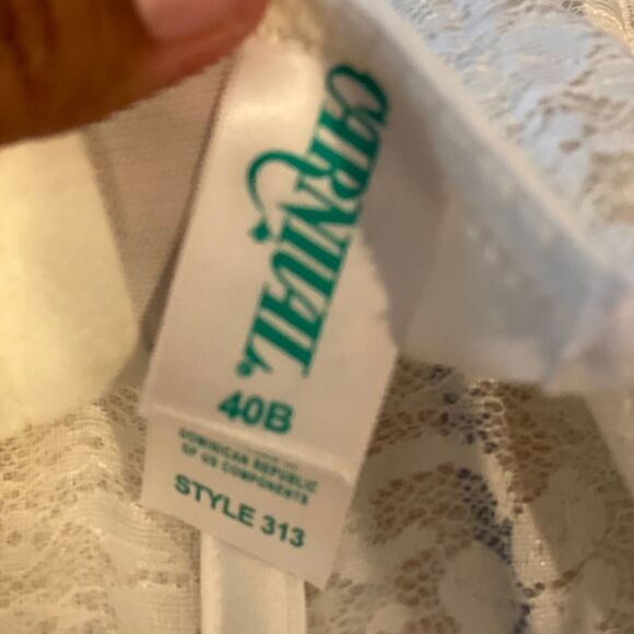 CARNIVAL womens Low Plunge Backless Lace Corset Bra - Picture 8 of 10